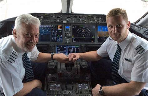 Father and son co-pilot first flight together to celebrate a momentous milestone – Airline Staff ...