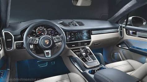 Porsche Cayenne Coupé 2024 dimensions, boot space and similars