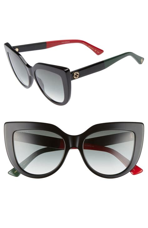 Gucci 53mm Cat Eye Sunglasses | Nordstrom