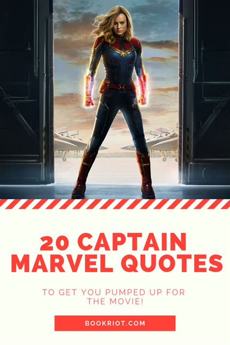 20 Captain Marvel Quotes to Get You Pumped For the Movie | Book Riot