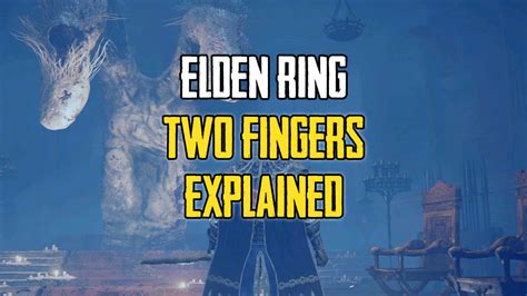 Elden Ring Lore: Explaining The Two Fingers