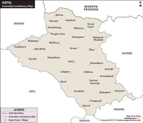 Katol Assembly (Vidhan Sabha) Constituency Map and Election Results