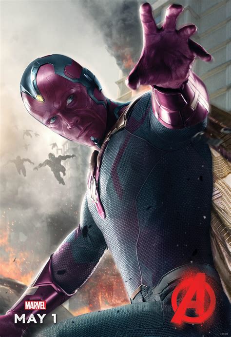 Behold... Marvel releases Avengers: Age of Ultron poster for The Vision ...