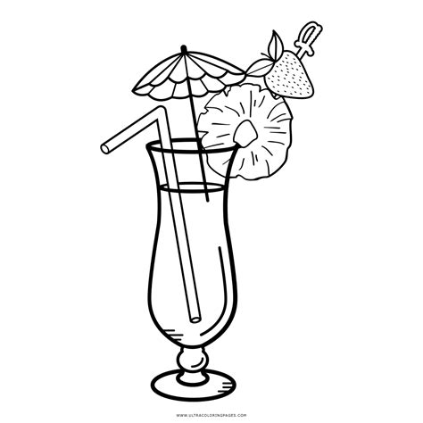 Cocktail Coloring Page Ultra Coloring Pages | Porn Sex Picture