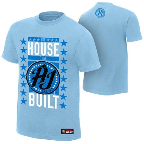 WWE Authentic Apparel - The Official Shirt of the WWE Superstars Classic Fit 100% cotton Screen ...