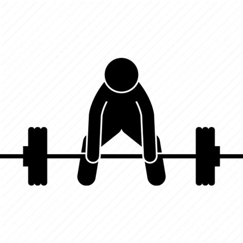 Deadlift, weight gain, weight lifting, weight training icon - Download on Iconfinder