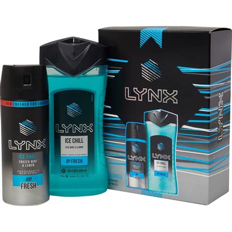 Buy LYNX Mens Ice Chill Duo Two Piece Set Multi