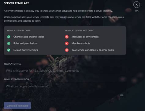 Server Templates – Discord