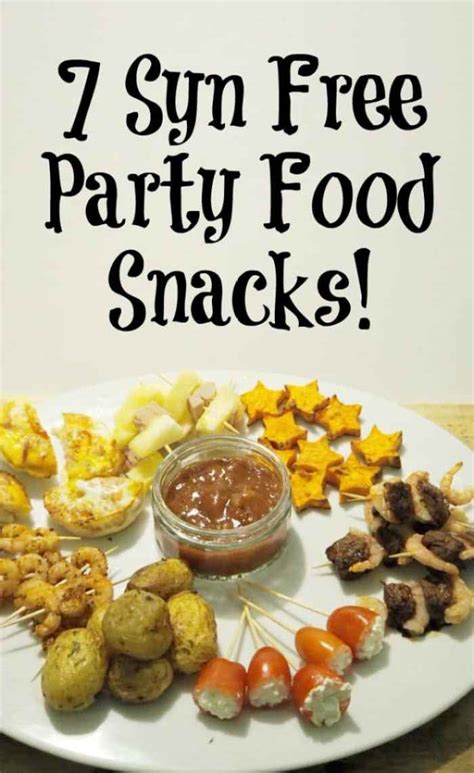 Seven Syn Free party food snacks {Slimming World}.... | The Diary of a ...