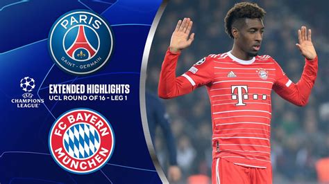 PSG vs. Bayern: Extended Highlights | UCL Round of 16 - Leg 1 | CBS ...