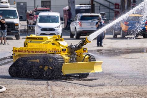 LA's newest firefighter, a robot, can go where humans can't Robot ...