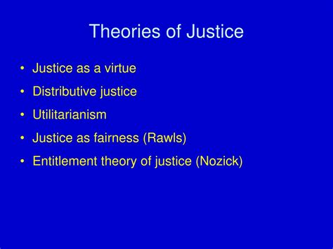 PPT - Theories of Justice PowerPoint Presentation - ID:269149