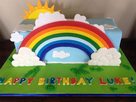 The Rainbow Cake – Lisa's Project: Vegan