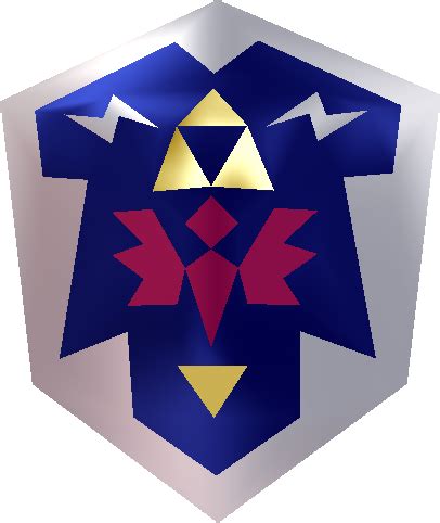 Image - Hylian Shield (Ocarina of Time).png - Zeldapedia - Wikia