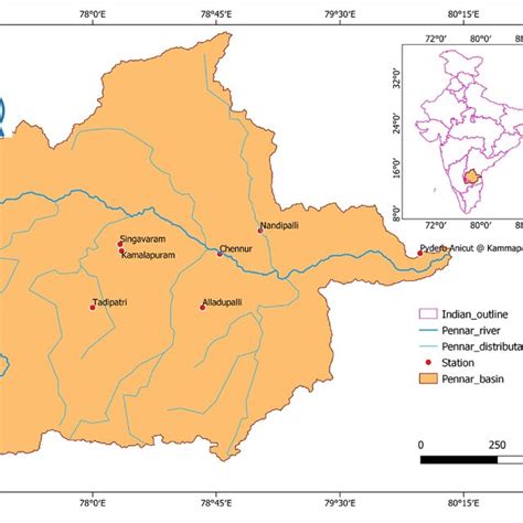 Study area: Pennar River basin | Download Scientific Diagram