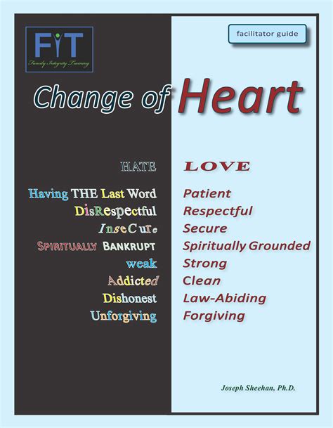 CHANGE OF HEART