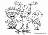Rugrats color page  Coloring pages For Kids Cartoon Characters sketch template