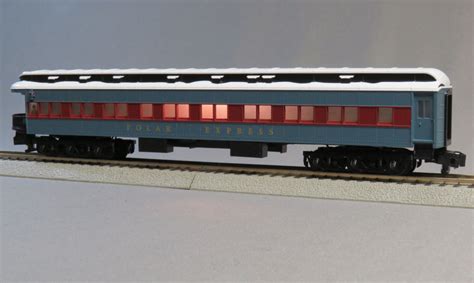 LIONEL HO SCALE POLAR EXPRESS LIGHTED OBSERVATION PASSENGER CAR ...