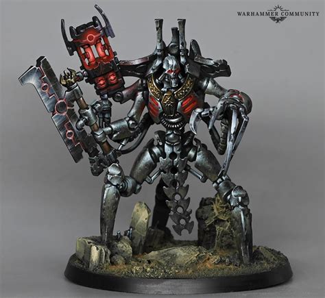 Pro-Painted Warhammer 40k Indomitus Necron Overlord Toys & Games Toys Miniature Toys etna.com.pe