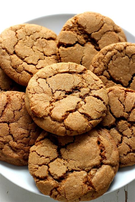 Big Soft Ginger Cookies - loversrecipes