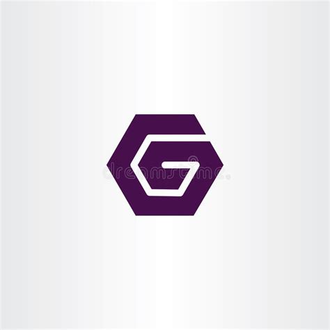 G Logo Vector Sign Hexagon Vector Symbol Icon Stock Vector - Illustration of graphic, vector ...
