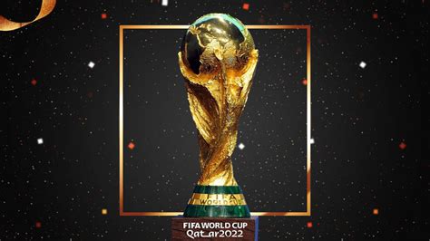 Download Fifa World Cup 2022 Gold Trophy Wallpaper | Wallpapers.com