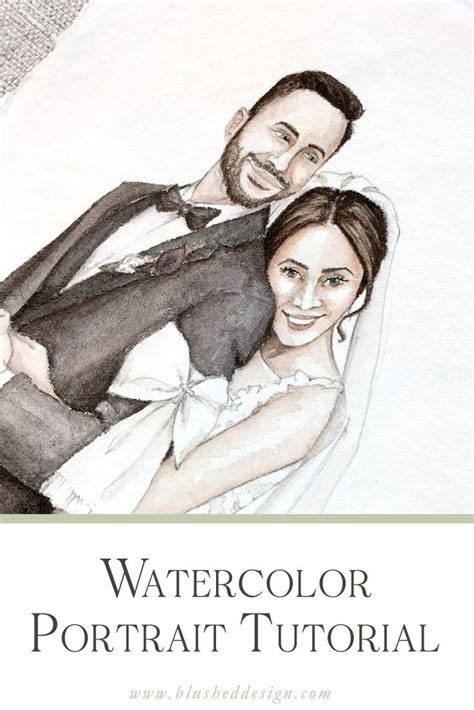 Learn to create a beautiful watercolor portrait in this video tutorial ...