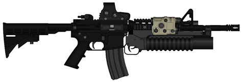 M4A1 EoTech KAC M203A1 by psycosid09 on DeviantArt