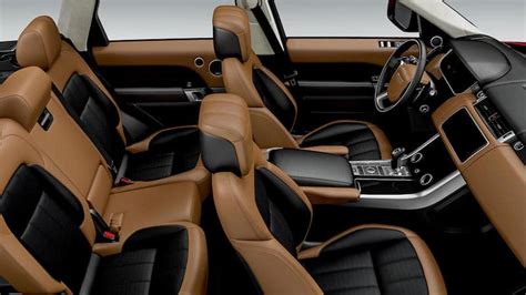 Range rover interior colors