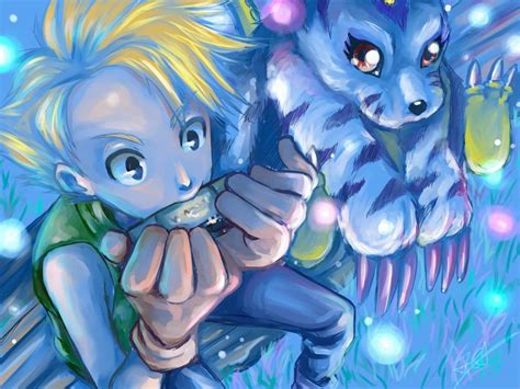 Matt and Gabumon | Digimon adventure, Digimon, Anime