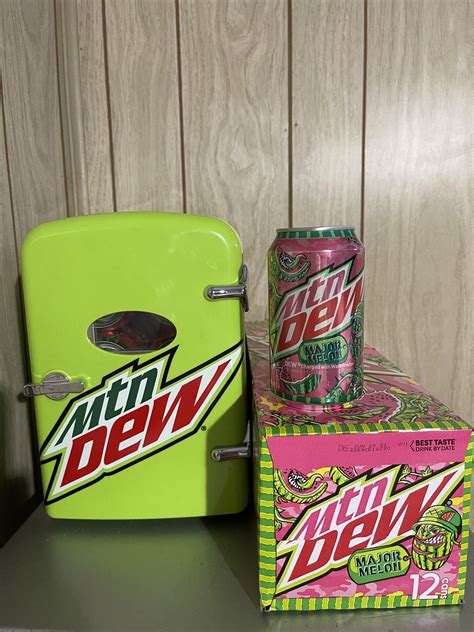 mtn dew mini fridge 😫😫 : r/mountaindew