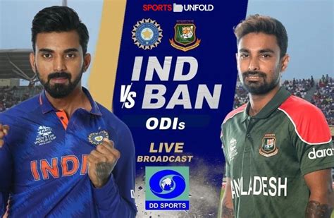 DD Sports To Telecast Live Streaming India vs Bangladesh Match ...