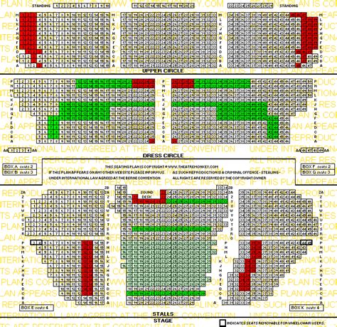 Lyceum Theatre London Seating Plan View | Brokeasshome.com