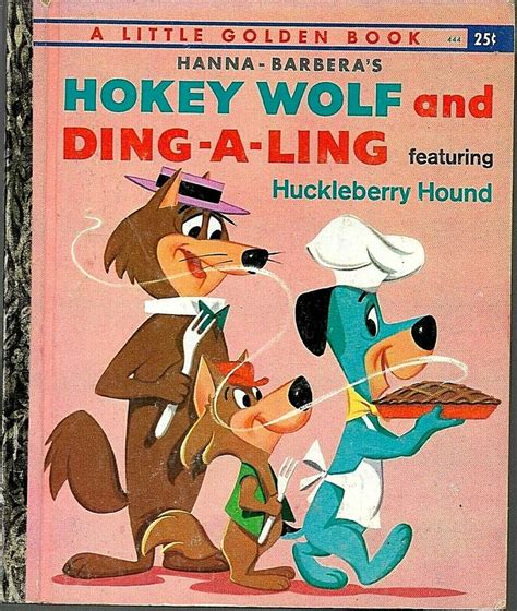 Hanna-Barbera's Hokey Wolf & Ding-a-Ling Little Golden Book (1961, Hardcover) | eBay | Little ...