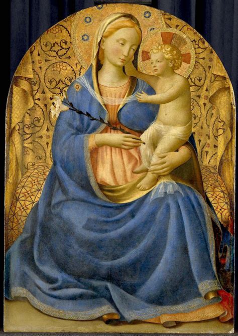 Madonna de la Humildad - Fra Angelico - Historia Arte (HA!)