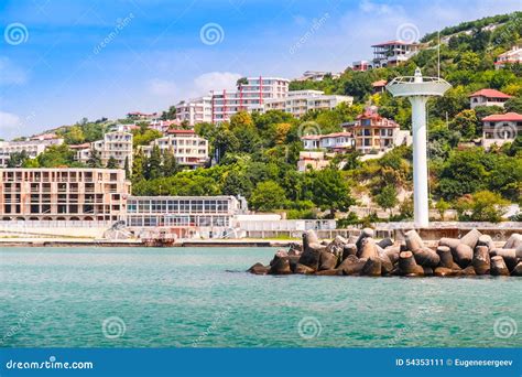 Landscape of Kavarna, Bulgaria Stock Image - Image of black, navigation ...