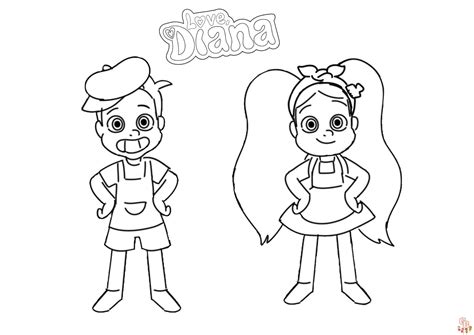 37+ Printable Diana And Roma Coloring Pages - IvaanJasarat