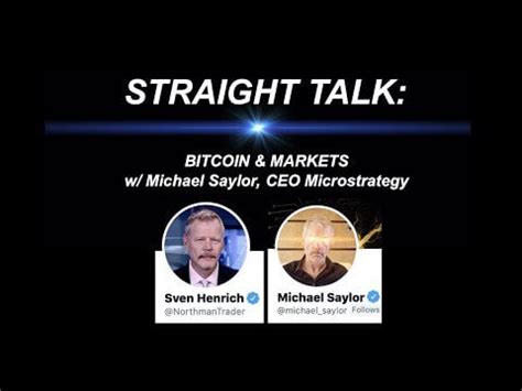 One of the best Michael Saylor interviews I've seen. Why is this not ...