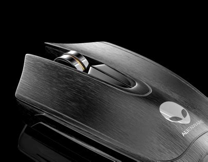 Alienware wireless mouse prototype on Behance