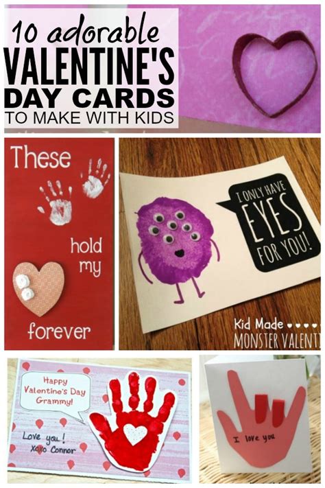 10 adorable DIY Valentine's Day cards to make with your kids