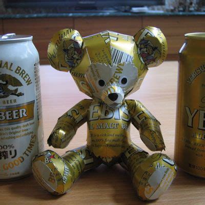 Beer Can Creations | Beer can art, Soda can art, Recycle cans