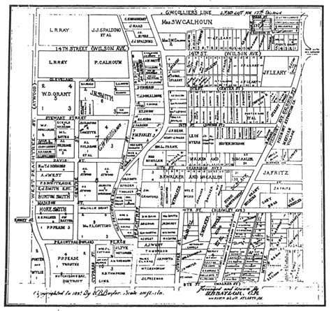 The Midtown Atlanta Archive | 1895 map of Midtown Atlanta. Notice the ...