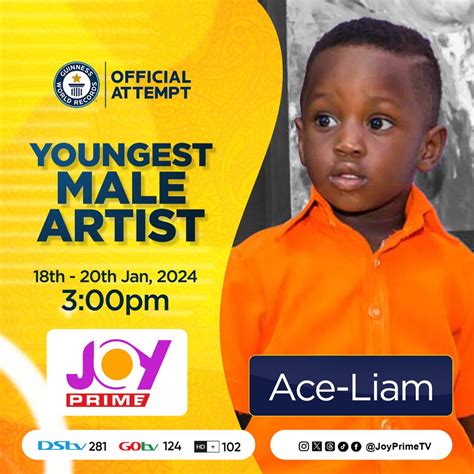 Livestream: Guinness World Records attempt for the Youngest Male Artist - MyJoyOnline