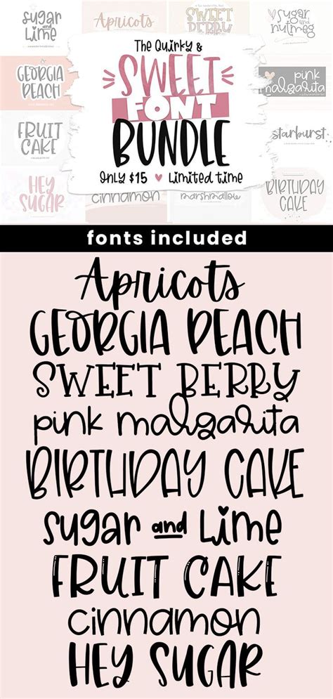 Font Bundle 14 Quirky Fonts for Crafters Cute Fonts Cricut | Etsy | Cricut fonts, Lettering, Kid ...