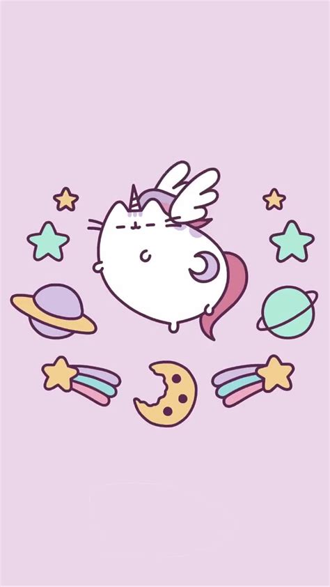 OMG!!! Pusheen And Unicorn In One Picture, In One Body!!! I LOVE!!! PUSHEENICORN Super ...