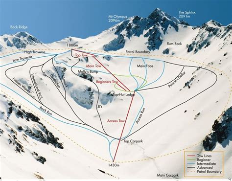 Mt Olympus Trail Map | Liftopia