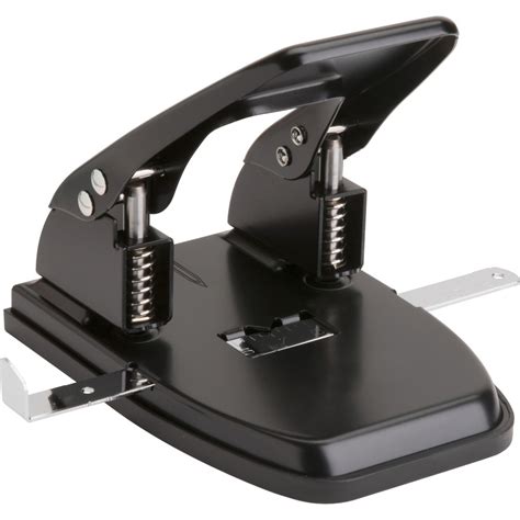 Business Source Heavy-duty 2-Hole Punch - 2 Punch Head(s) - 30 Sheet of ...