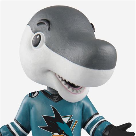 SJ Sharkie San Jose Sharks 2022 NHL Global Series Mascot Bobblehead FOCO