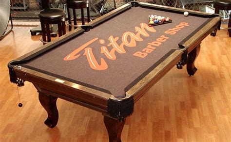 Custom Pool Table Felt Designs | CueSight.com