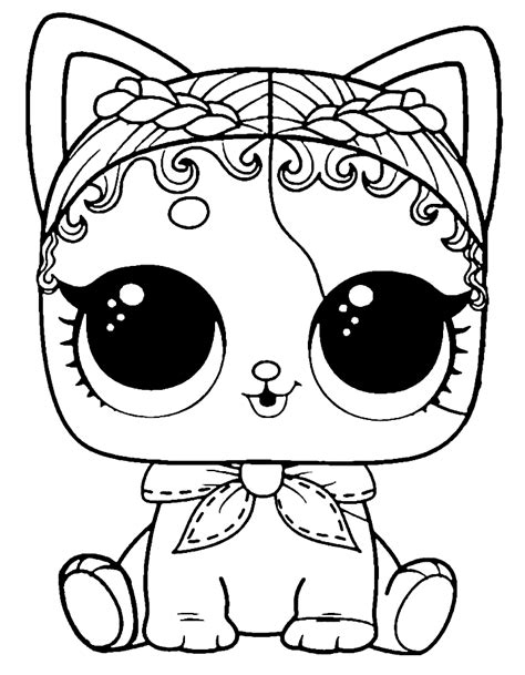 LOL Pets Coloring Pages Printable for Free Download